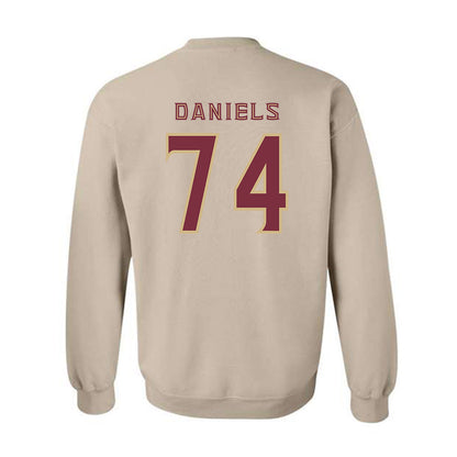 FSU - NCAA Football : Jonathan Daniels - Replica Shersey Crewneck Sweatshirt-1