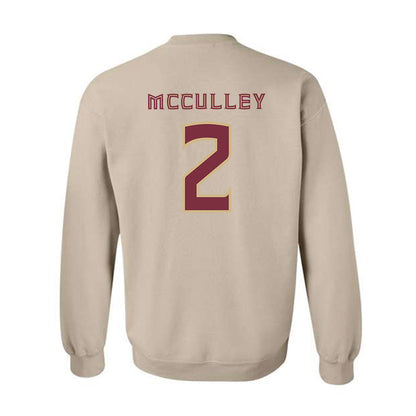FSU - NCAA Baseball : Carter McCulley - Replica Shersey Crewneck Sweatshirt