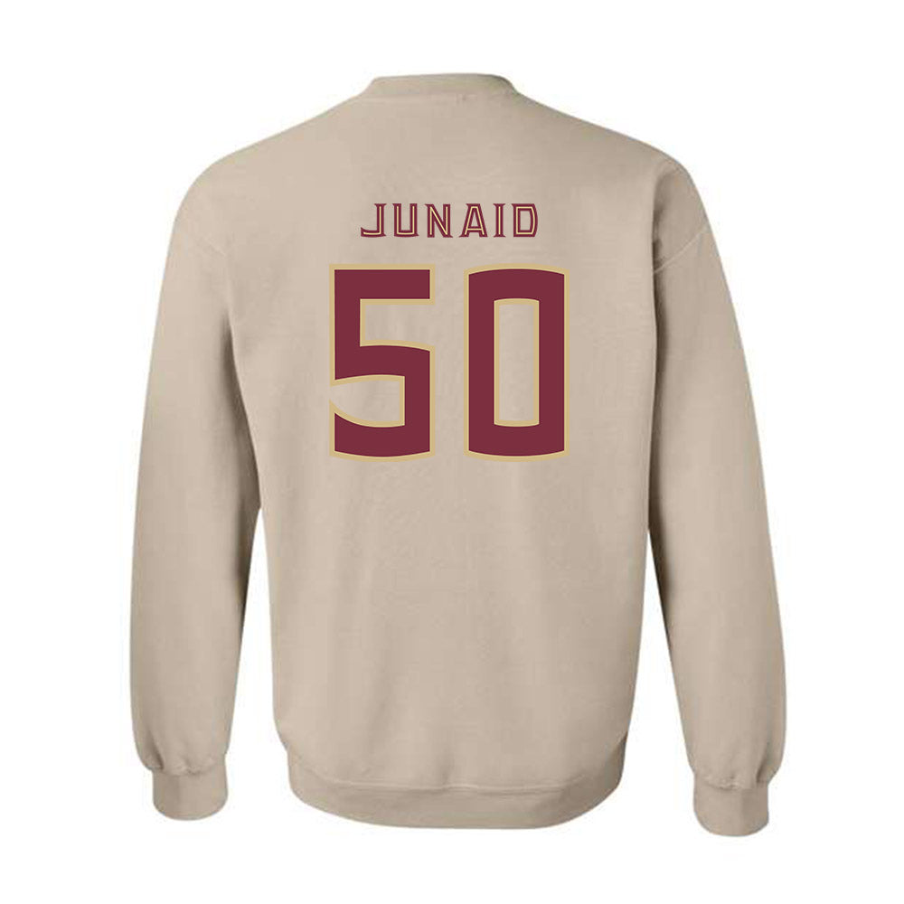 FSU - NCAA Women's Soccer : Omotara Junaid - Replica Shersey Crewneck Sweatshirt-1