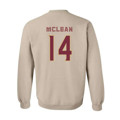 FSU - NCAA Women's Lacrosse : Katie McLean - Replica Shersey Crewneck Sweatshirt-1