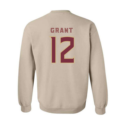 FSU - NCAA Football : Michael Grant - Replica Shersey Crewneck Sweatshirt-1