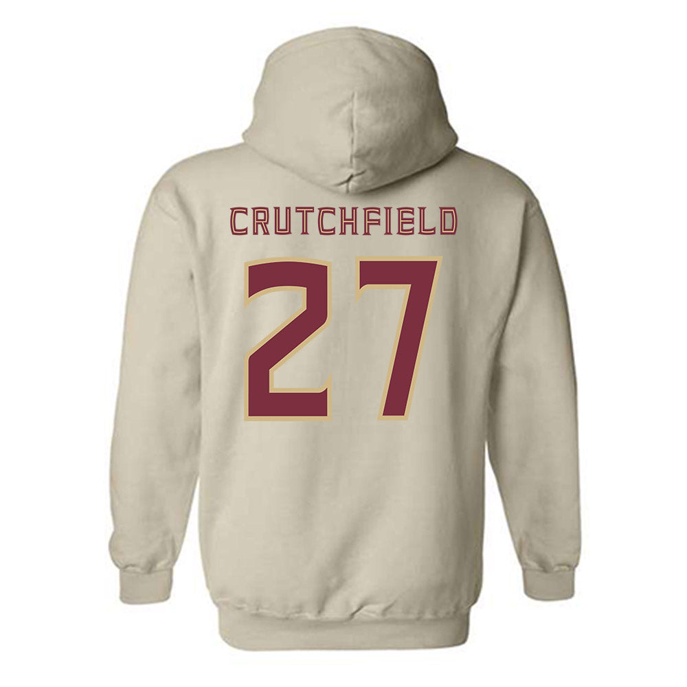 FSU - NCAA Football : Jordan Crutchfield - Replica Shersey Hooded Sweatshirt-1