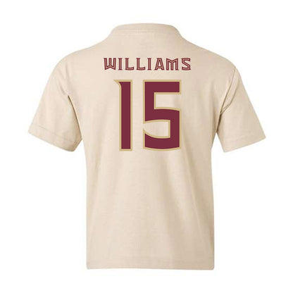 FSU - NCAA Women's Basketball : Sole Williams - Replica Shersey Youth T-Shirt-1