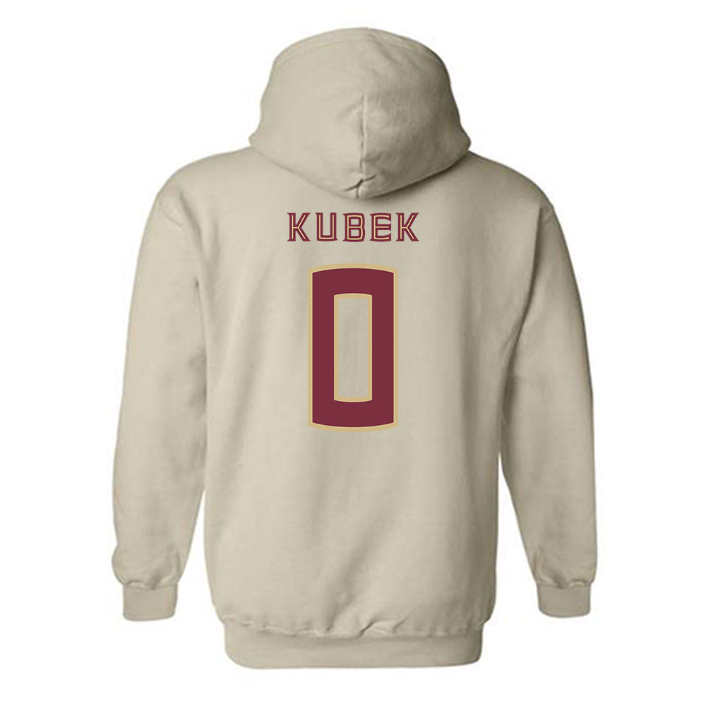 FSU - NCAA Women's Basketball : Allorie Kubek - Replica Shersey Hooded Sweatshirt-1