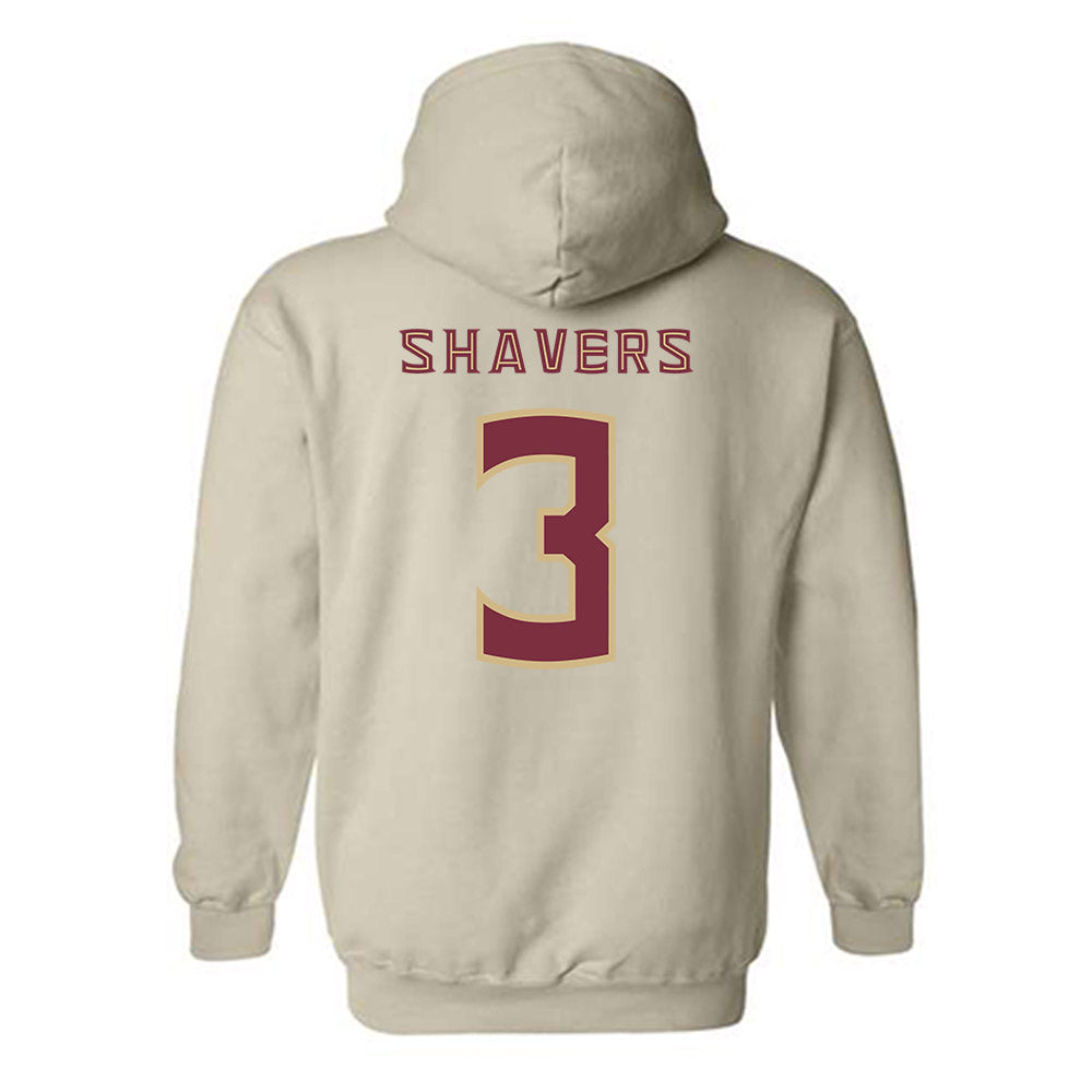 FSU - NCAA Women's Basketball : Jasmine Shavers - Replica Shersey Hooded Sweatshirt-1