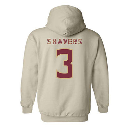 FSU - NCAA Women's Basketball : Jasmine Shavers - Replica Shersey Hooded Sweatshirt-1