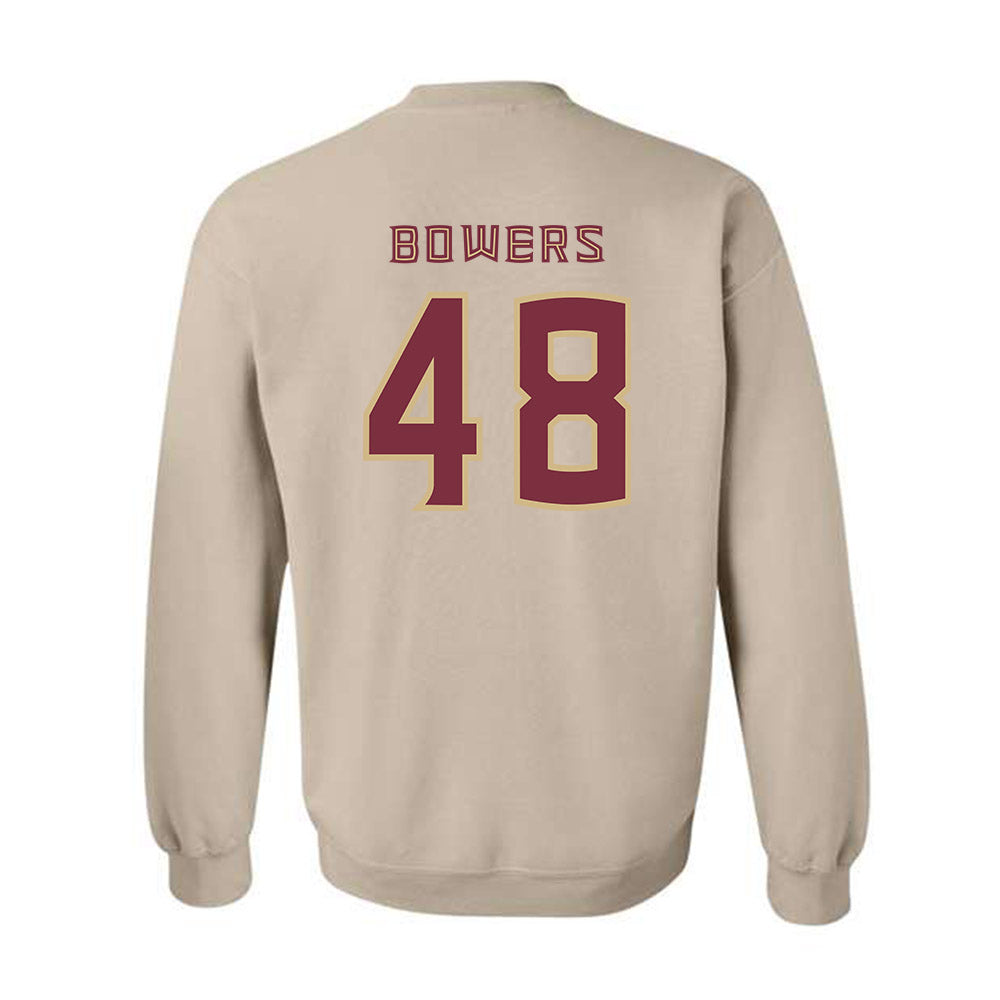 FSU - NCAA Football : Caleb Bowers - Replica Shersey Crewneck Sweatshirt-1