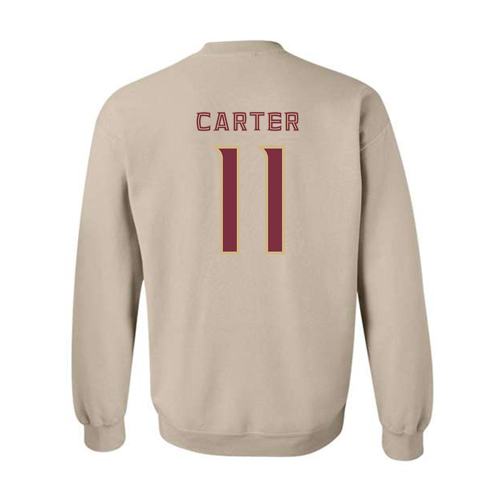 FSU - NCAA Football : Devin Carter - Replica Shersey Crewneck Sweatshirt-1