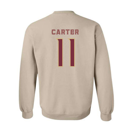 FSU - NCAA Football : Devin Carter - Replica Shersey Crewneck Sweatshirt-1