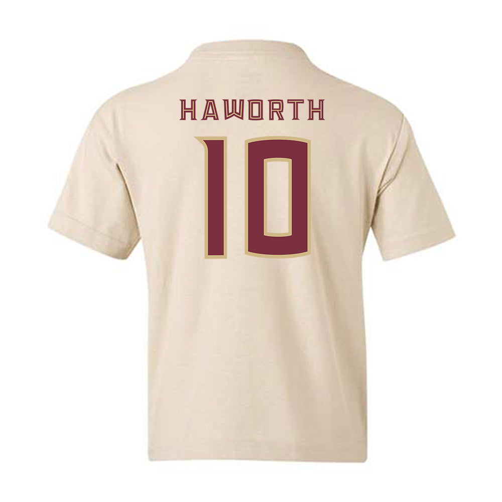 FSU - NCAA Beach Volleyball : Camryn Haworth - Replica Shersey Youth T-Shirt-1