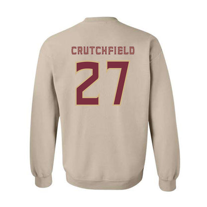 FSU - NCAA Football : Jordan Crutchfield - Replica Shersey Crewneck Sweatshirt-1
