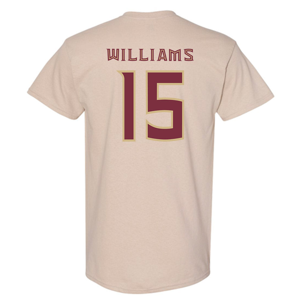 FSU - NCAA Women's Basketball : Sole Williams - Replica Shersey T-Shirt-1
