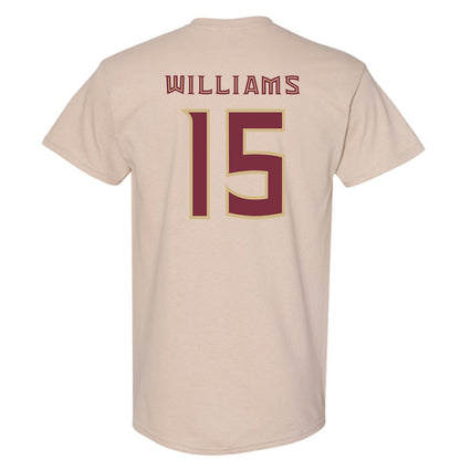 FSU - NCAA Women's Basketball : Sole Williams - Replica Shersey T-Shirt-1
