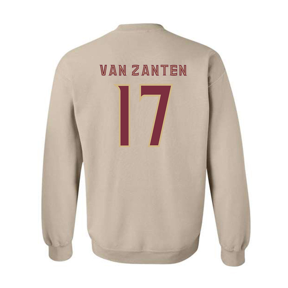 FSU - NCAA Women's Soccer : Amelia Van Zanten - Replica Shersey Crewneck Sweatshirt-1