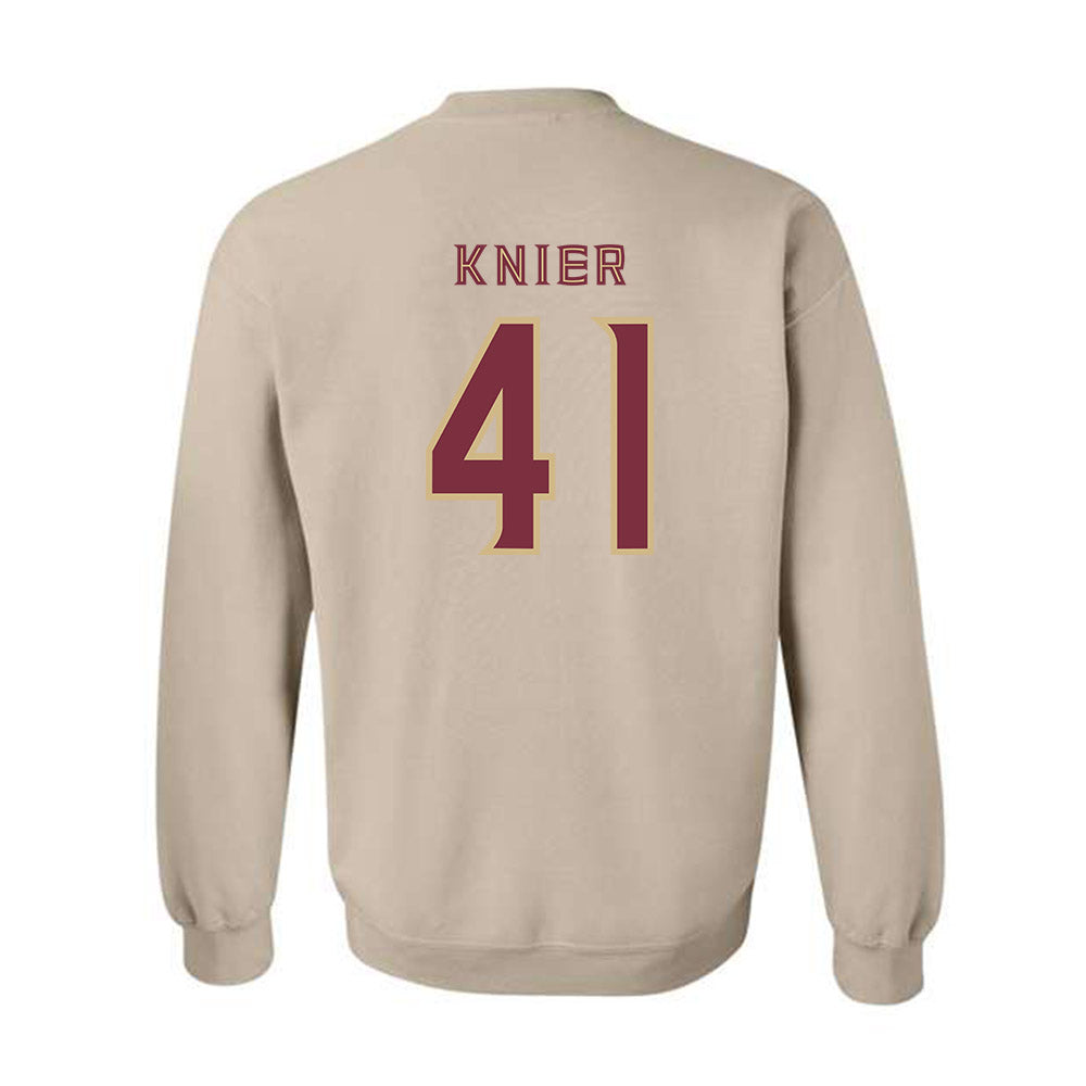 FSU - NCAA Baseball : Chris Knier - Replica Shersey Crewneck Sweatshirt