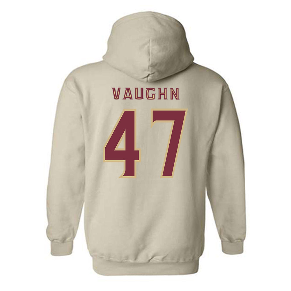 FSU - NCAA Baseball : Rhett Vaughn - Replica Shersey Hooded Sweatshirt-1