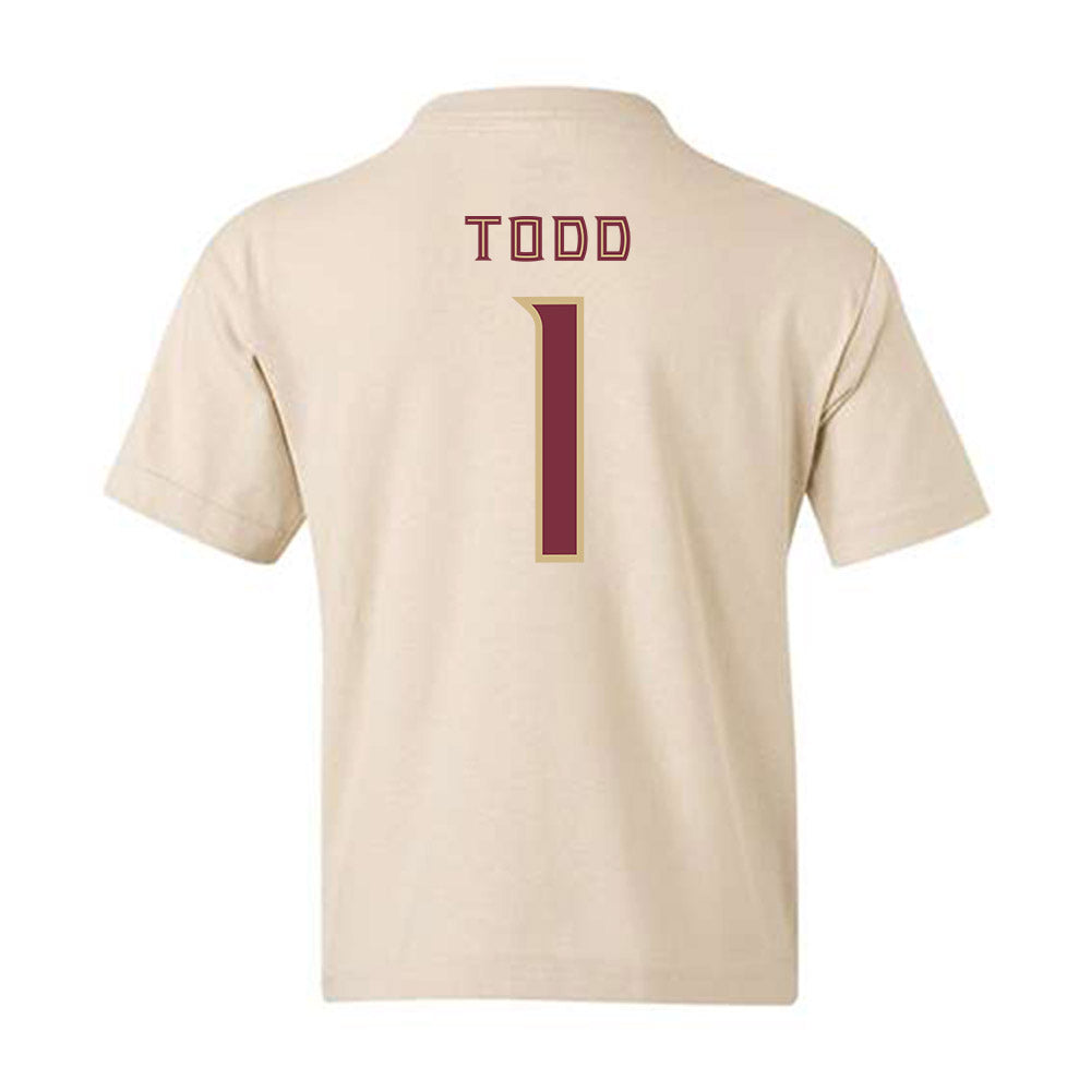 FSU - NCAA Women's Soccer : Adelyn Todd - Replica Shersey Youth T-Shirt-0