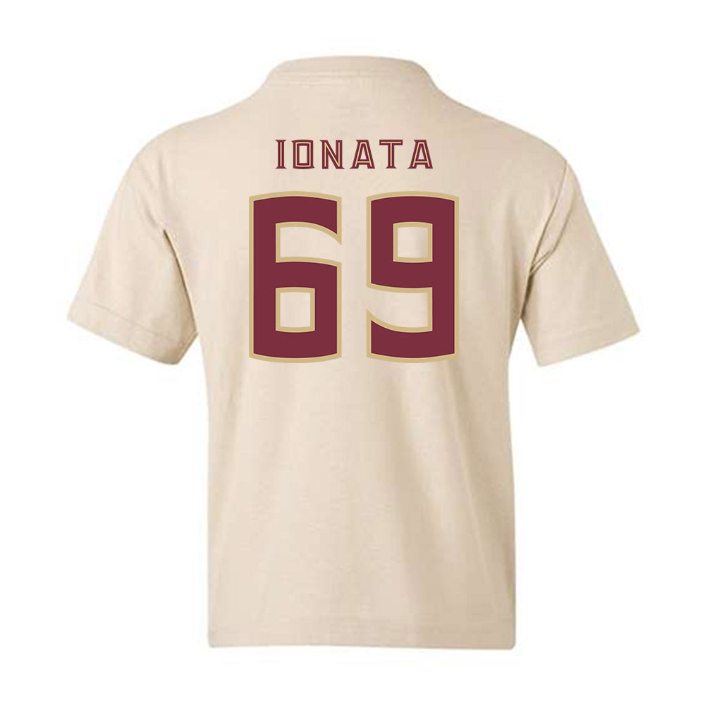 FSU - NCAA Football : Mike Ionata - Replica Shersey Youth T-Shirt-1