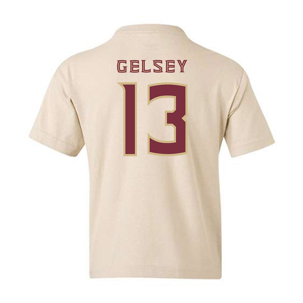 FSU - NCAA Football : Taeshaun Gelsey - Replica Shersey Youth T-Shirt-1