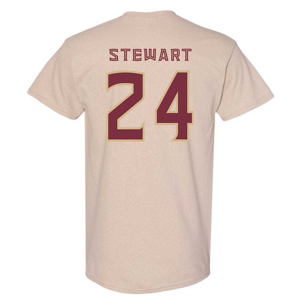 FSU - NCAA Women's Basketball : Morgan Stewart - Replica Shersey T-Shirt-1