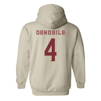 FSU - NCAA Football : Dean DeNobile - Replica Shersey Hooded Sweatshirt-1