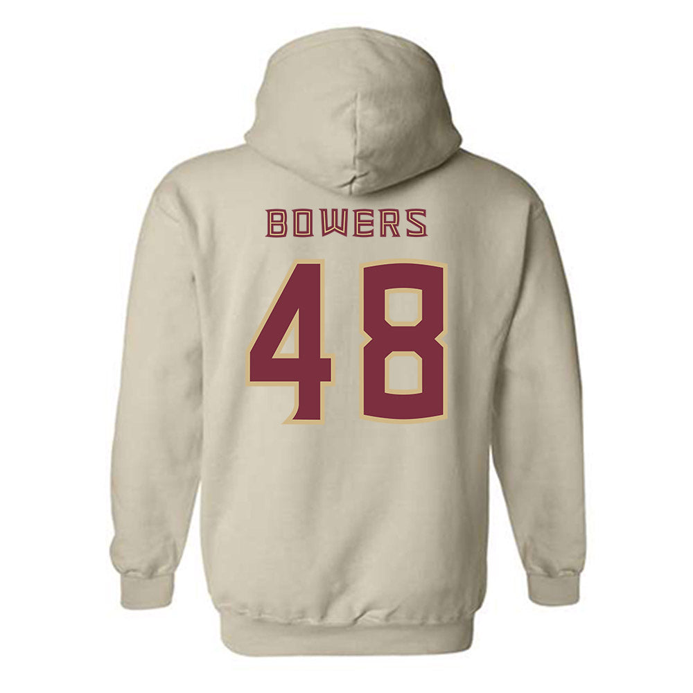 FSU - NCAA Football : Caleb Bowers - Replica Shersey Hooded Sweatshirt-1