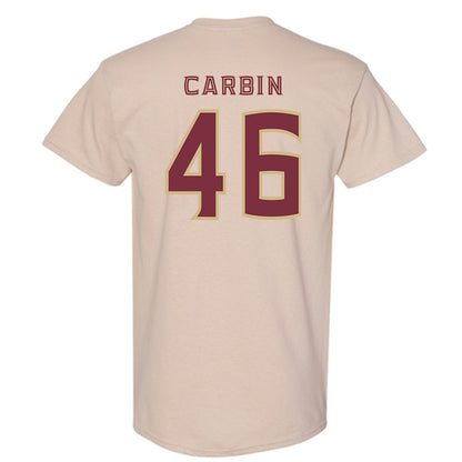 FSU - NCAA Football : Chris Carbin - Replica Shersey T-Shirt-1
