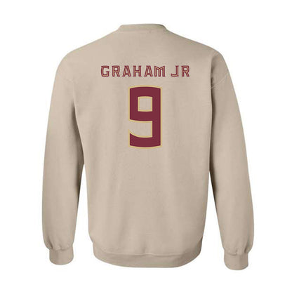 FSU - NCAA Football : Omar Graham Jr - Replica Shersey Crewneck Sweatshirt-1