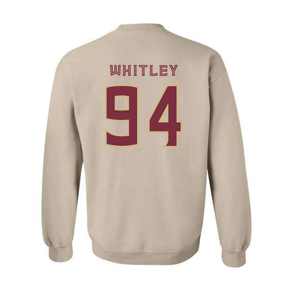 FSU - NCAA Football : Franklin Whitley - Replica Shersey Crewneck Sweatshirt-1