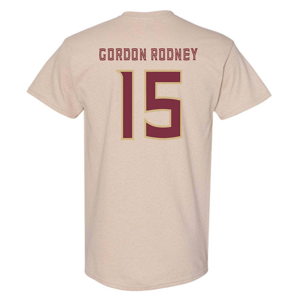 FSU - NCAA Women's Soccer : Anniyah Gordon Rodney - Replica Shersey T-Shirt-1