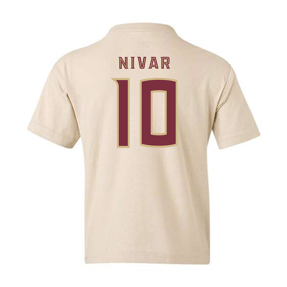 FSU - NCAA Women's Basketball : Jasmine Nivar - Replica Shersey Youth T-Shirt-1