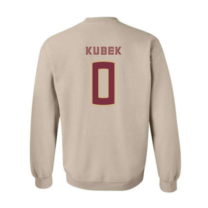 FSU - NCAA Women's Basketball : Allorie Kubek - Replica Shersey Crewneck Sweatshirt-1