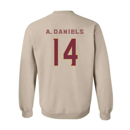 FSU - NCAA Football : Ashton Daniels - Replica Shersey Crewneck Sweatshirt-1