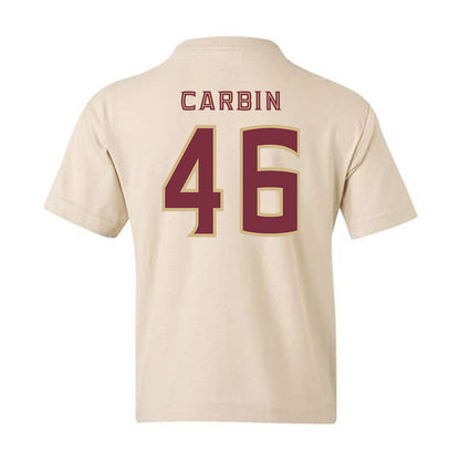 FSU - NCAA Football : Chris Carbin - Replica Shersey Youth T-Shirt-1