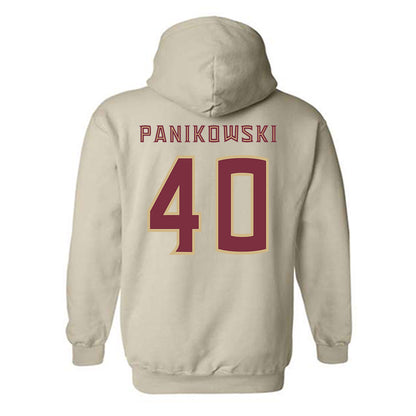 FSU - NCAA Football : Gabe Panikowski - Replica Shersey Hooded Sweatshirt-1