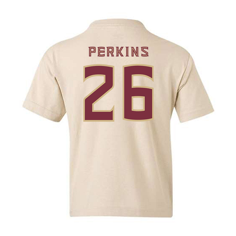 FSU - NCAA Women's Lacrosse : Brynn Perkins - Replica Shersey Youth T-Shirt-1