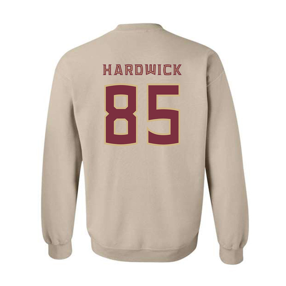 FSU - NCAA Football : Andrew Hardwick - Replica Shersey Crewneck Sweatshirt-1