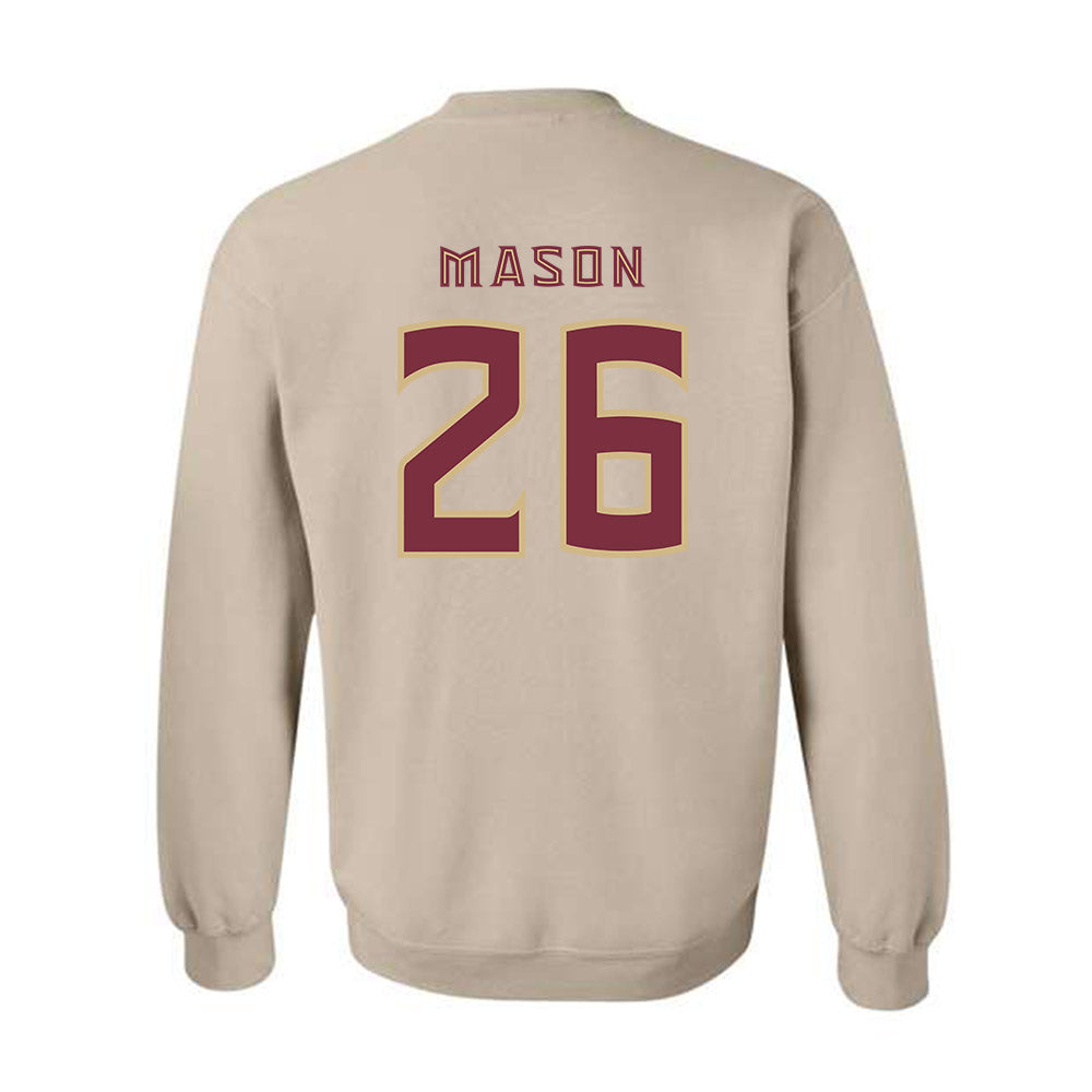 FSU - NCAA Women's Volleyball : Lexie Mason - Replica Shersey Crewneck Sweatshirt-1