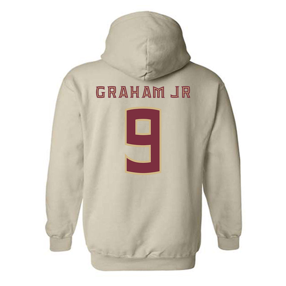 FSU - NCAA Football : Omar Graham Jr - Replica Shersey Hooded Sweatshirt-1