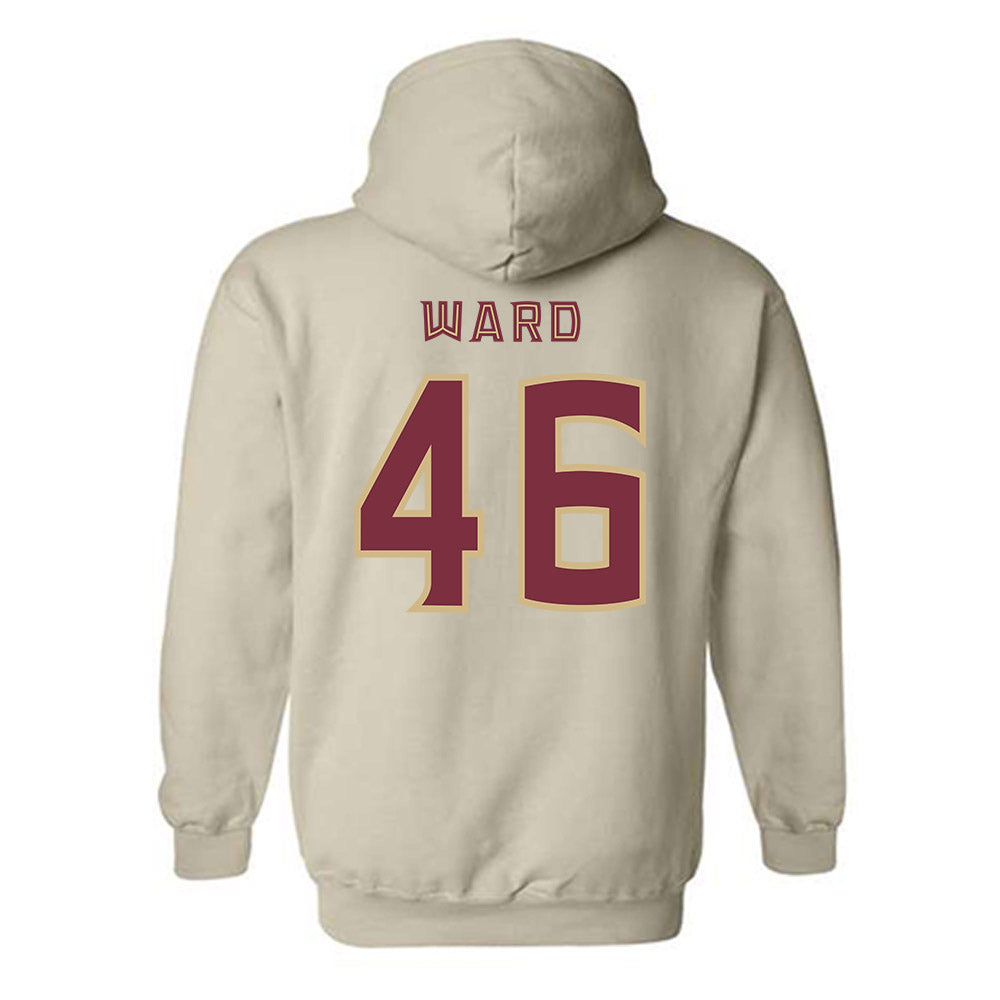 FSU - NCAA Women's Lacrosse : Julia Ward - Replica Shersey Hooded Sweatshirt-1