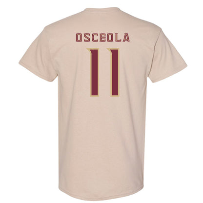 FSU - NCAA Men's Basketball : Xavier Osceola - Replica Shersey T-Shirt-1