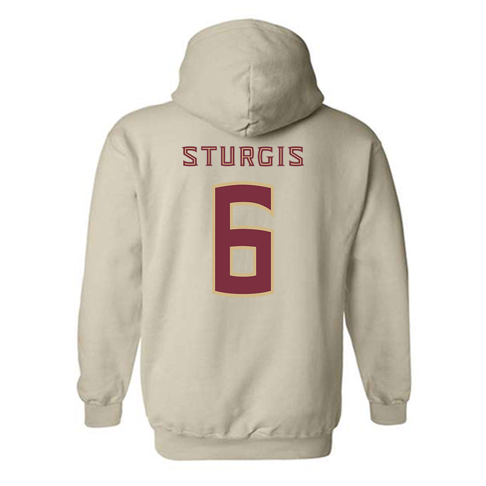 FSU - NCAA Softball : Makenna Sturgis - Replica Shersey Hooded Sweatshirt-1