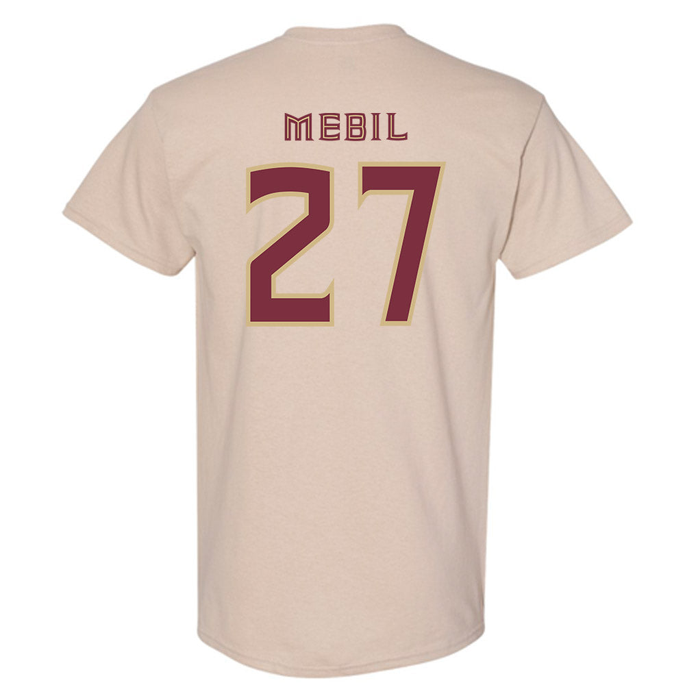 FSU - NCAA Baseball : Kevin Mebil - Replica Shersey T-Shirt-1