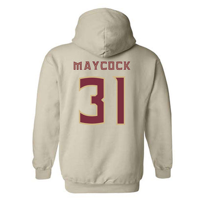 FSU - NCAA Football : Karon Maycock - Replica Shersey Hooded Sweatshirt-1
