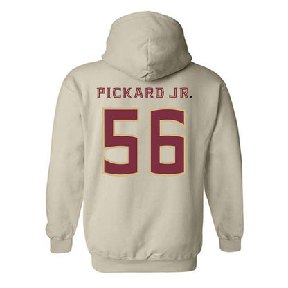 FSU - NCAA Football : Steven Pickard Jr. - Replica Shersey Hooded Sweatshirt-1