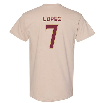 FSU - NCAA Football : Jasen Lopez - Replica Shersey T-Shirt-1