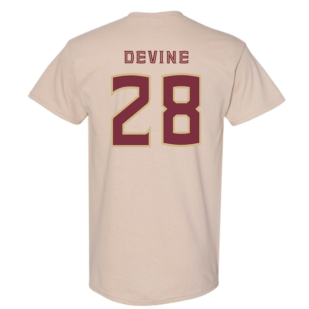 FSU - NCAA Women's Lacrosse : Annie Devine - Replica Shersey T-Shirt-1