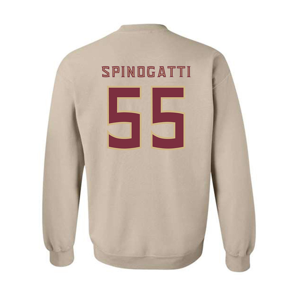 FSU - NCAA Softball : Danika Spinogatti - Replica Shersey Crewneck Sweatshirt-1