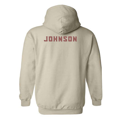 FSU - NCAA Men's Swimming & Diving : Marcus Johnson - Replica Shersey Hooded Sweatshirt-1