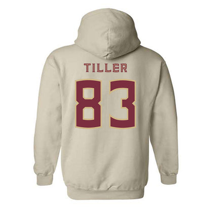 FSU - NCAA Football : Xavier Tiller - Replica Shersey Hooded Sweatshirt-1